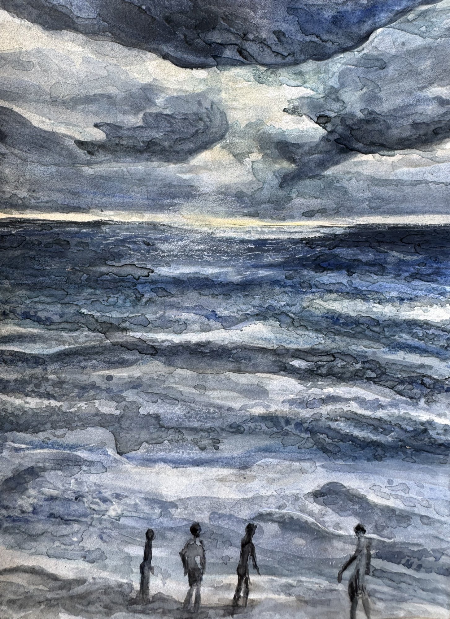 Falling out of Time Series — Endless Blue — Marion Heine